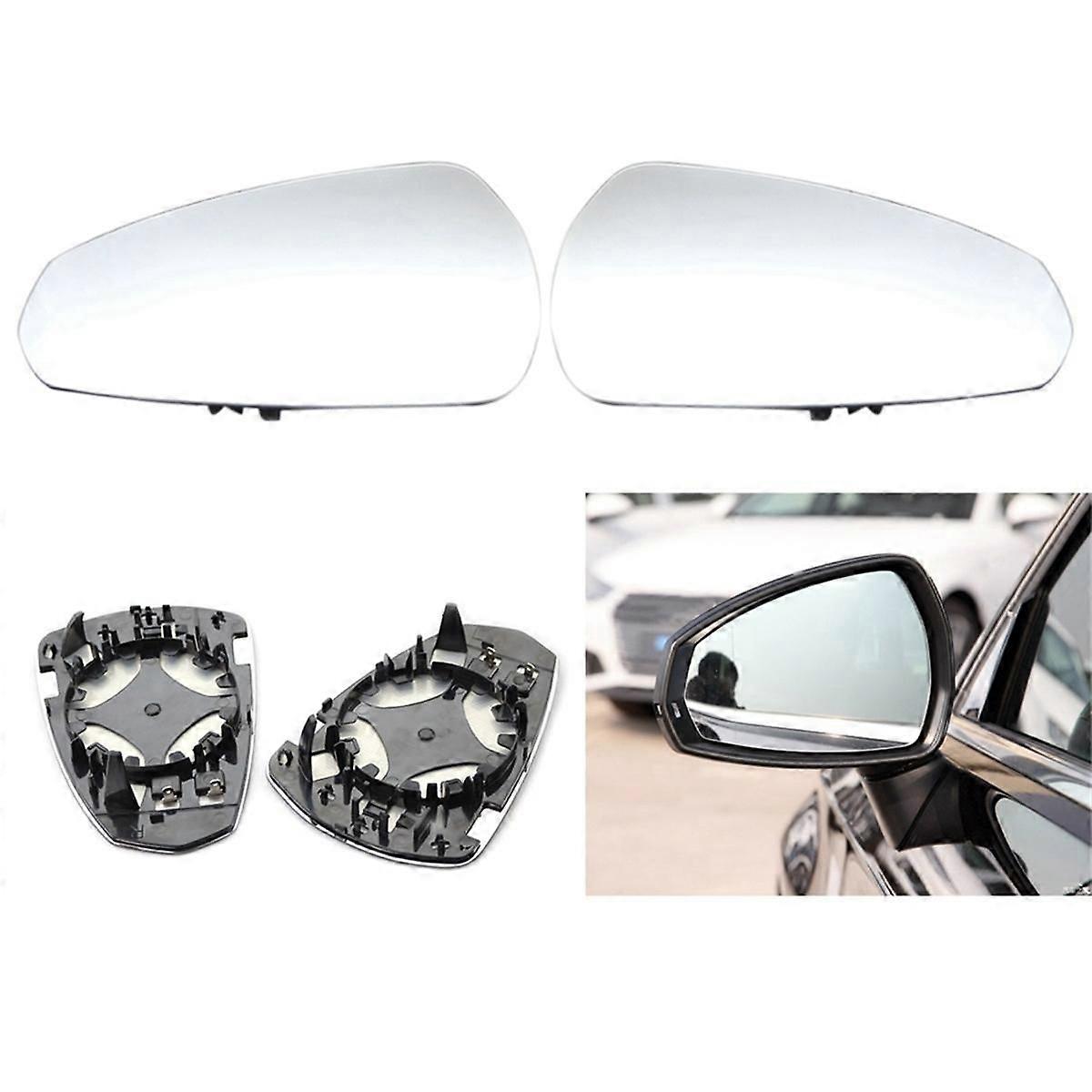 Reversing Mirror Lenses Side View Mirror Reflector Lenses Car for A3 S3 2014-2020 8V0857535D 8V0857