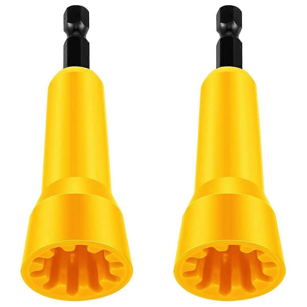 2Pc Wire Twisting Tool Wire Twister Tool Drill Wire Stripper Twisting Wire Connector Socket Wire Tw