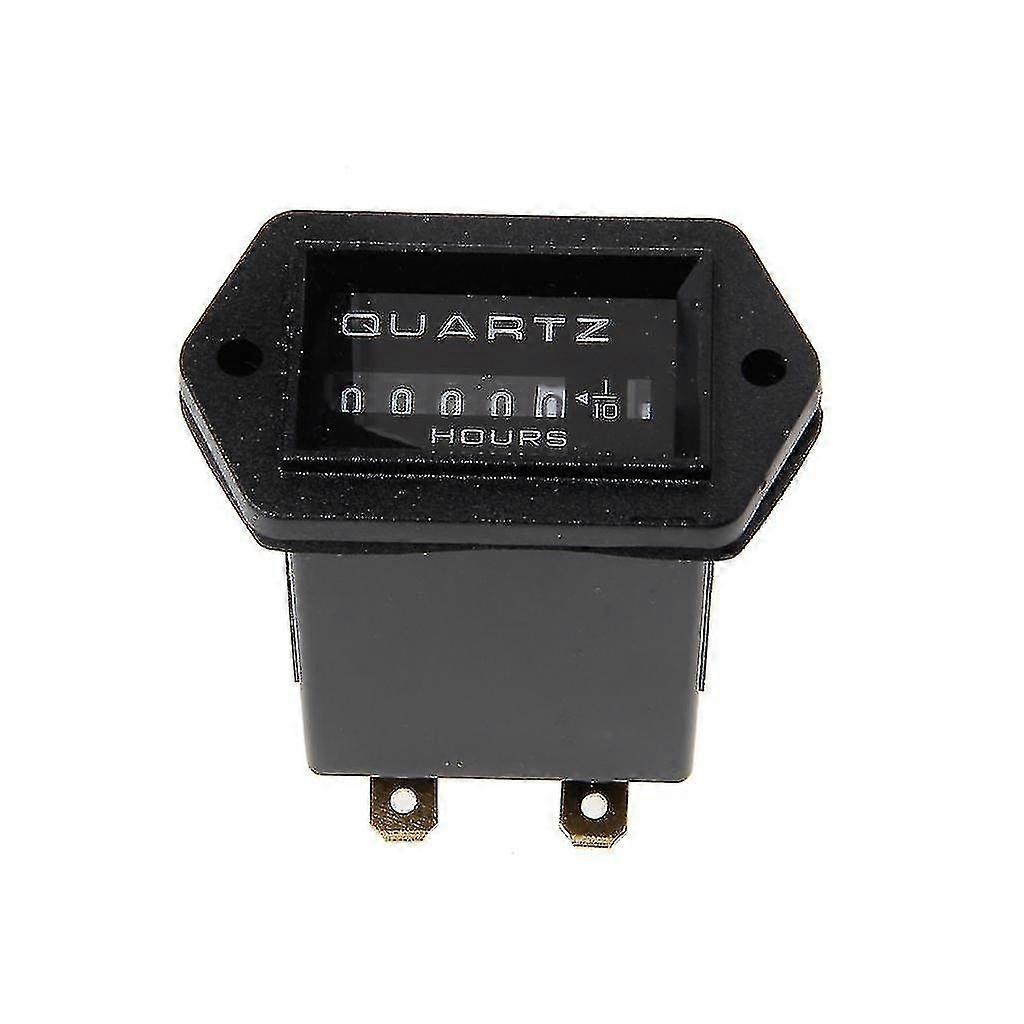 Digital Meter Hour Meter Display Counter 12-36v For Car Truck Generator Hours