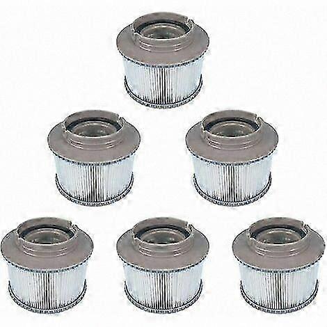 6-Pack Spa Replacement Filters for All Current Models, Compatible with FD2089 Pump Cartridges