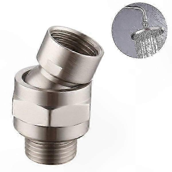 Adjustable Rain Shower Head with Ball for Shower Arm Connection