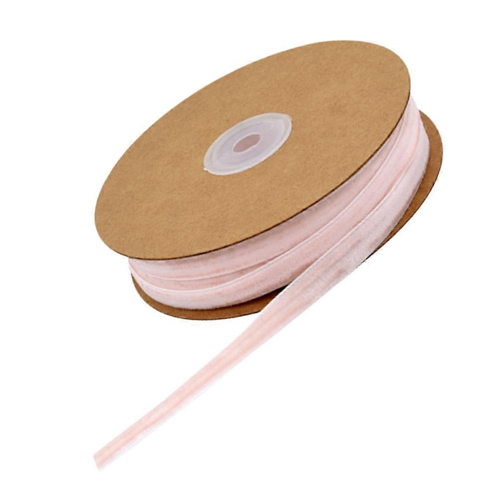Gift Wrapping Band Cloth Ribbon Accessories for Wrapping 1 Roll Pink