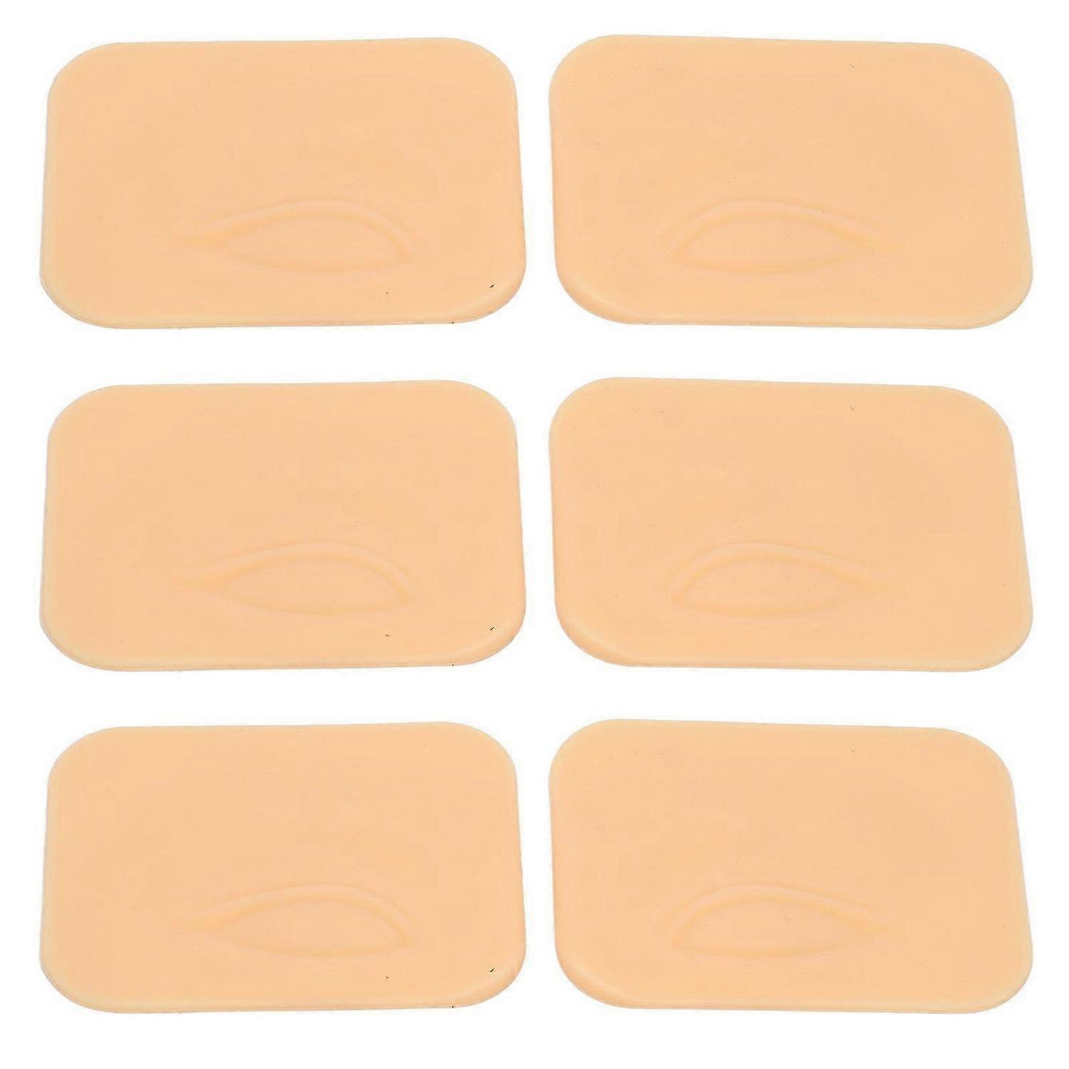2025 Latest Model 3 Pair Tattoo Eyebrow Practice Skin 3D Soft Elastic Reusable...