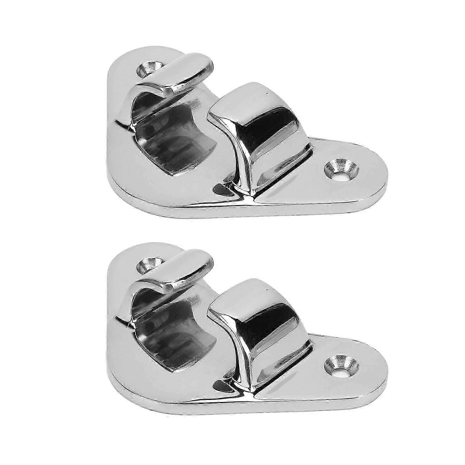 Bow Cleat 316 Stainless Steel High Polished Robust Structure Bow Cleat Line Chock for Marine Yacht