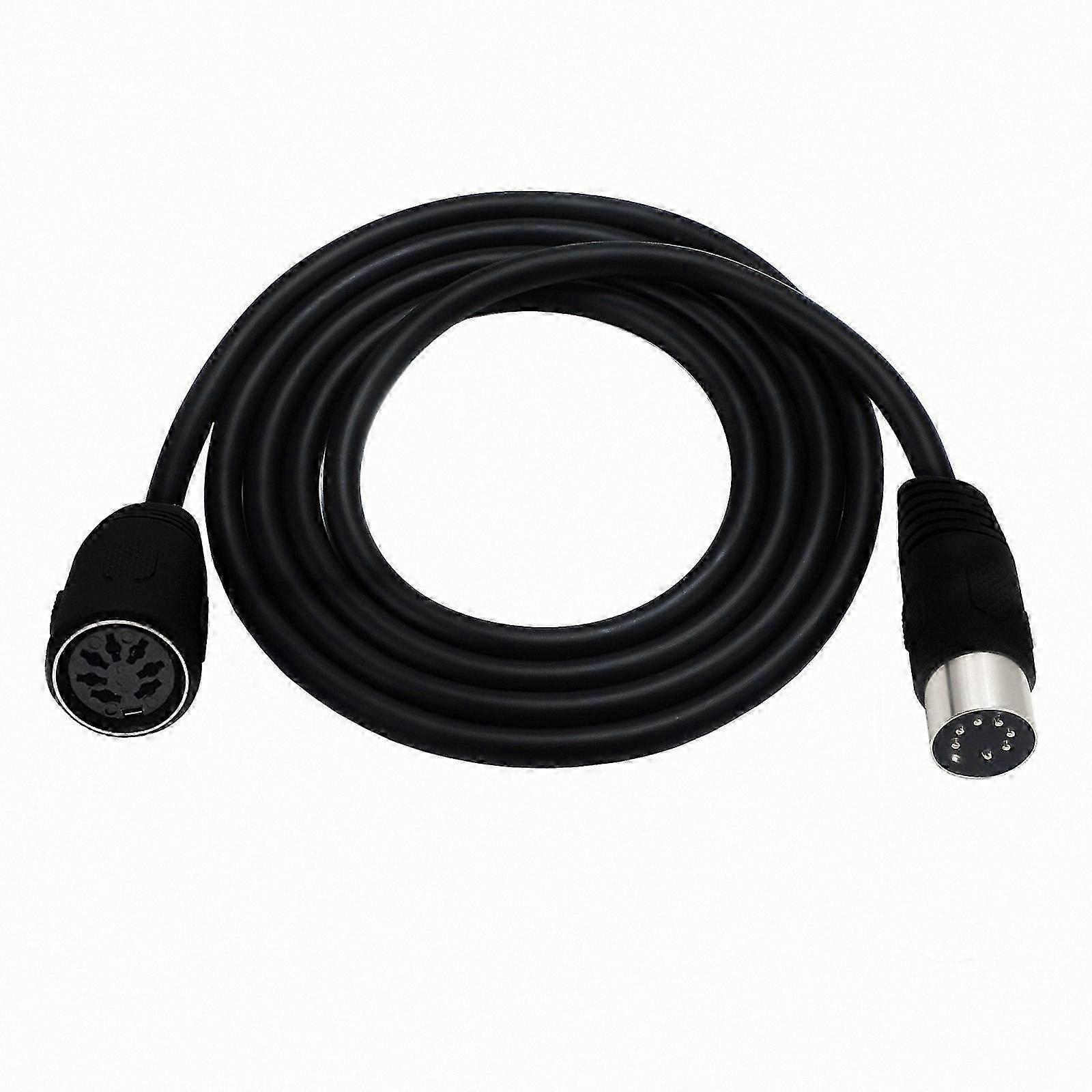 7 Pin DIN Male to Female Extension Cable Adapter for o Systems Receiver Monitor Connection