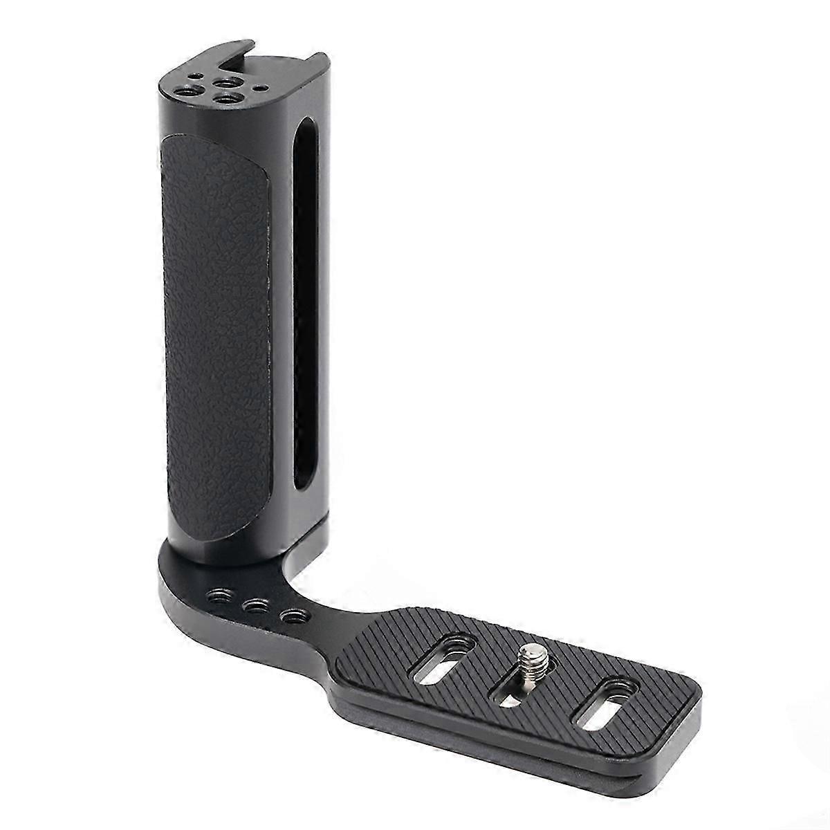 Left Handle Hand Grip Quick Release L Plate for Camera Tripod