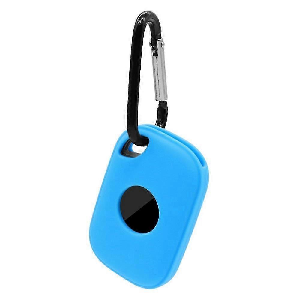 For Tile Pro (2024) Silicone Case Bluetooth Tracker Protective Cover with Hanging Buckle - Green-2025