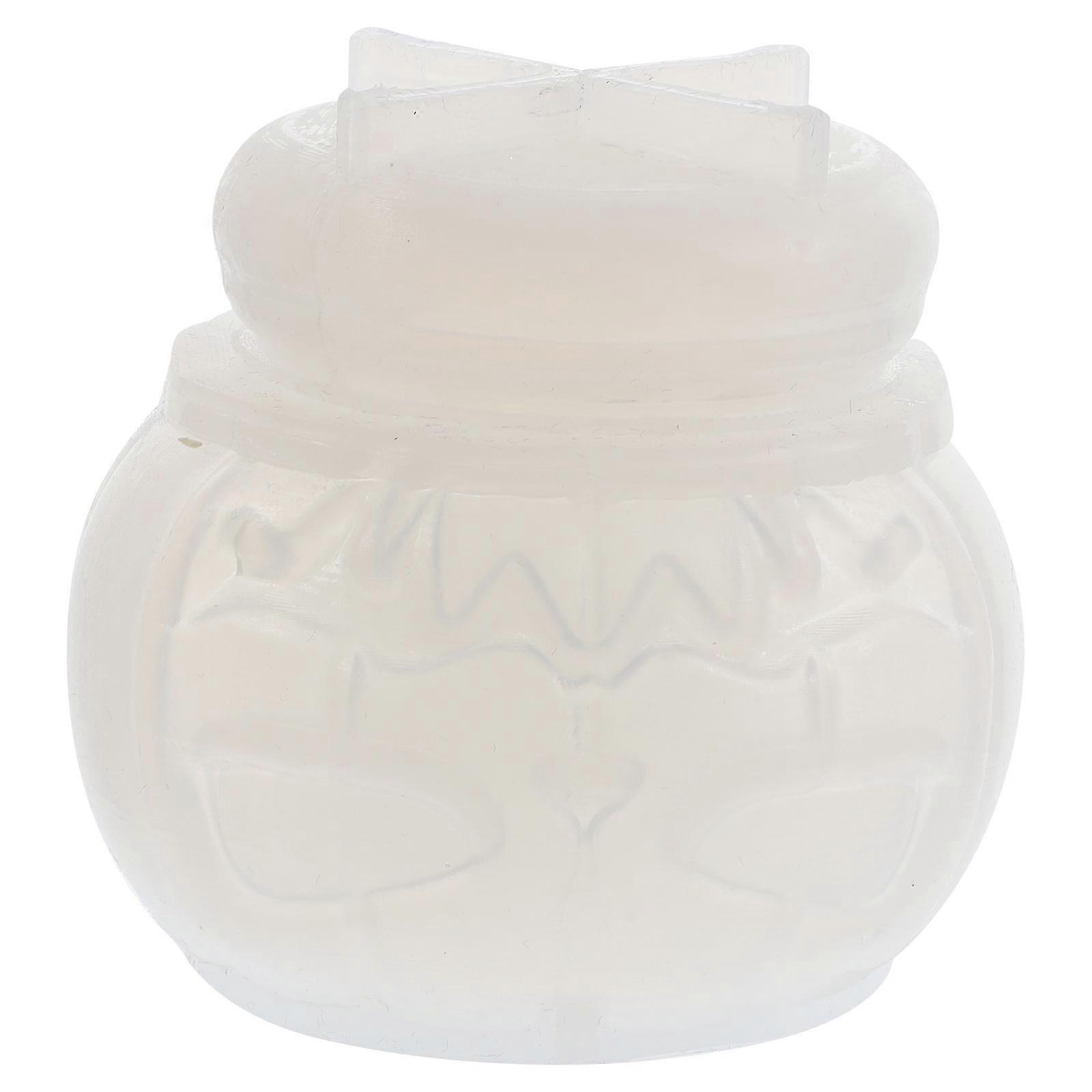 Pumpkin Jar Mold Halloween Silicone Mold for DIY Candy Jar 3Sets