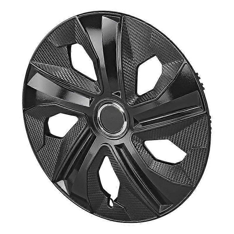 14 Inch Carbon Black Wheel Cover Moon Ring