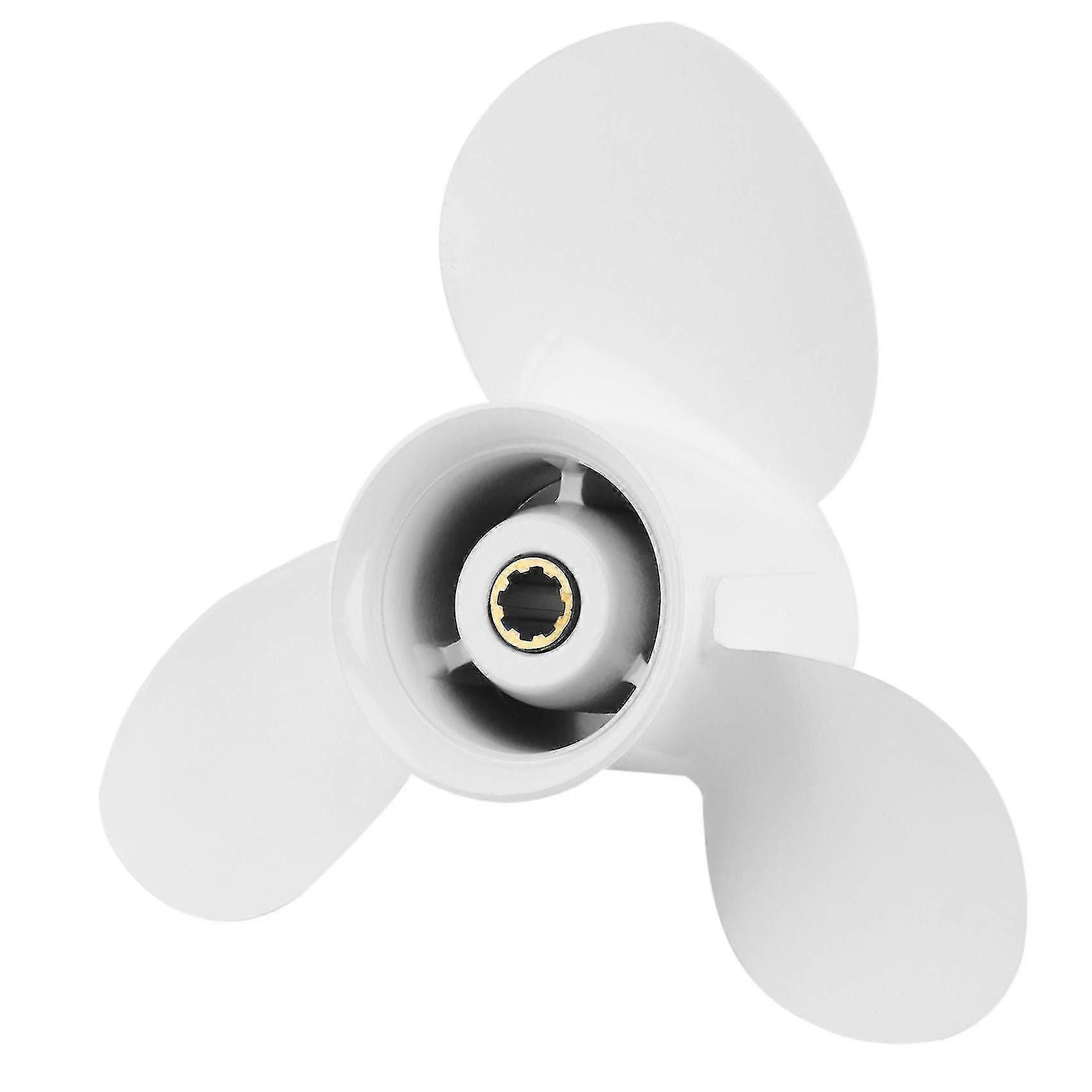 Propeller 9 14x11 For Outboard Engines 9.9 F9.9 15hp F15c F15 F20 Aluminum 8 Tooth Spline Rh 63v-4