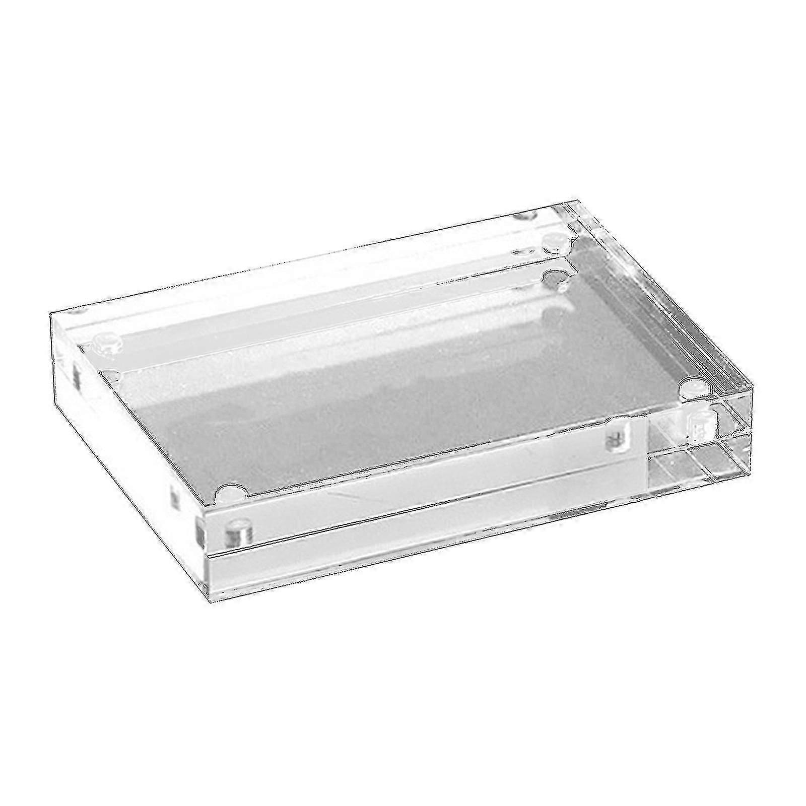 Rensa bildramar akrylblock bildram skrivbord display fotoram