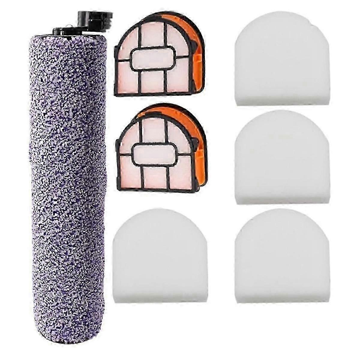 WDB1F2 Replacement Brushroll & Filter Bundle for Shark Hydrovac WD101 WD201 WD100 WD200 AW201 Vacuum Cleaner Parts,B JR2025032600971