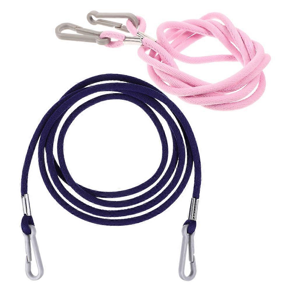 2Pcs Kids Ski Gloves with String for Mitten Clips Practical Outdoor Use