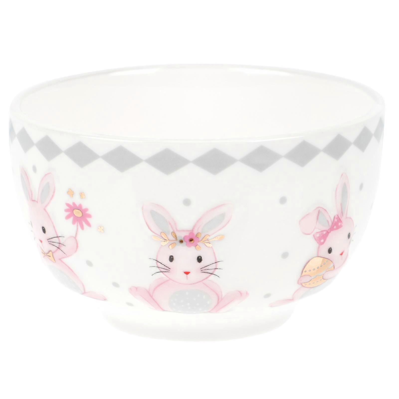 Lovely Easter Design Rice Bowl Deep Bowl For Multiple Occasions Tableware 12X12Cm 1Set