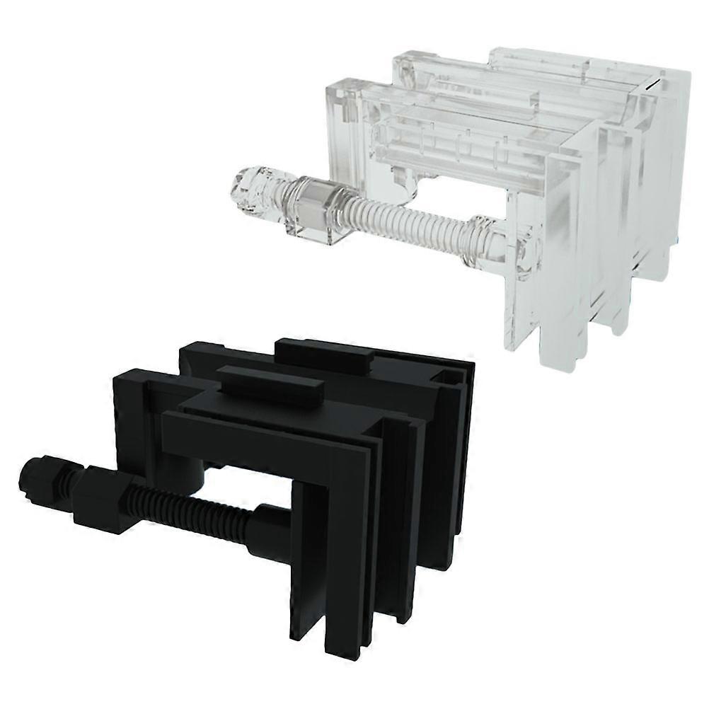 Acrylic Aquarium Fixed Clip For Preventing Slipping In Fish Tanks Space-saving 4Pcs