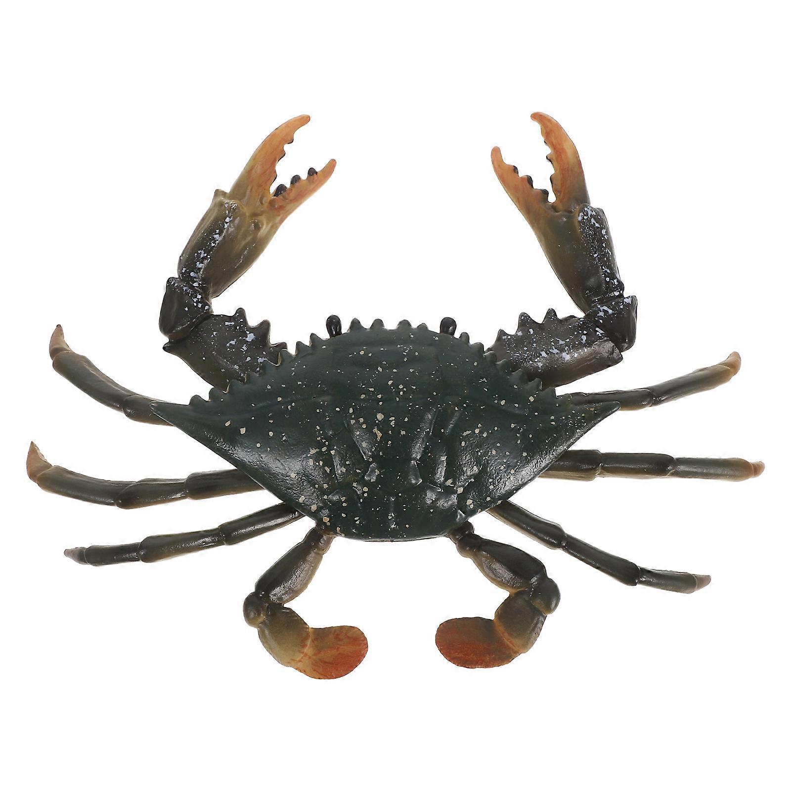 Ocean Animal Model Crab Simulation for Aquarium Decoration 2Pcs
