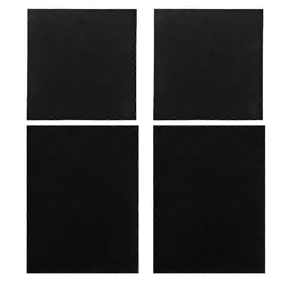 Black Foam Padding Sheets for Packaging 8Pcs Protective Cardboard Inserts