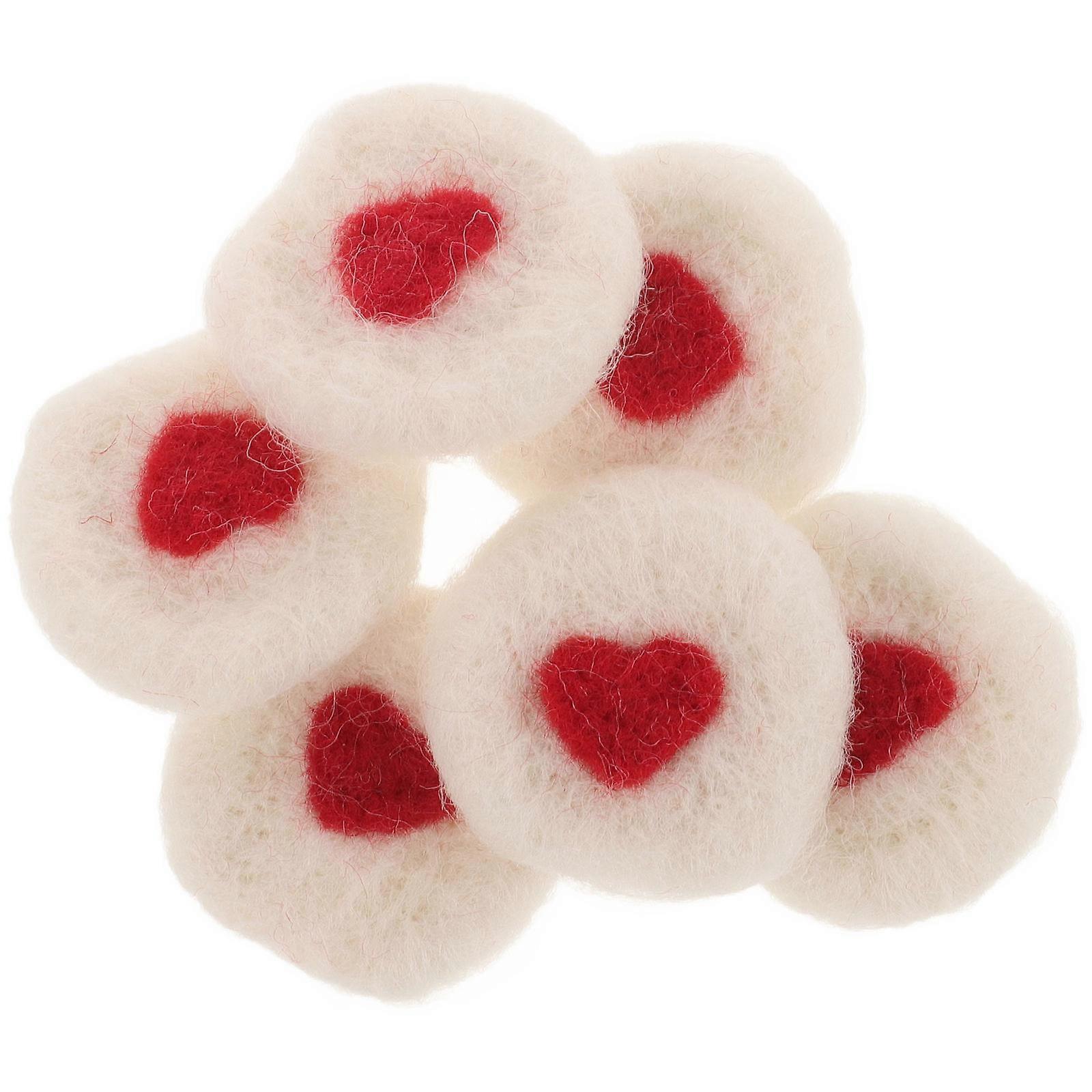 Multi Color DIY Wool Felt Ears for Hair Band Making 12Pcs Set