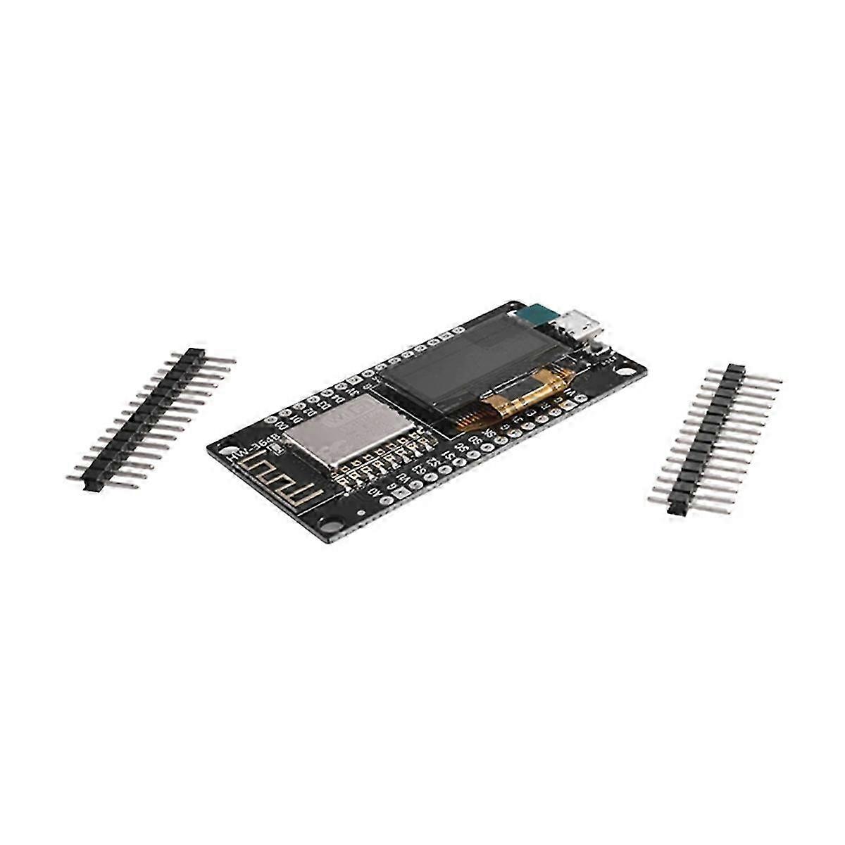 Nodemcu ESP8266 Development Board Serial Wifi Module CH340G with 0.96 OLED Screen for /Micropython