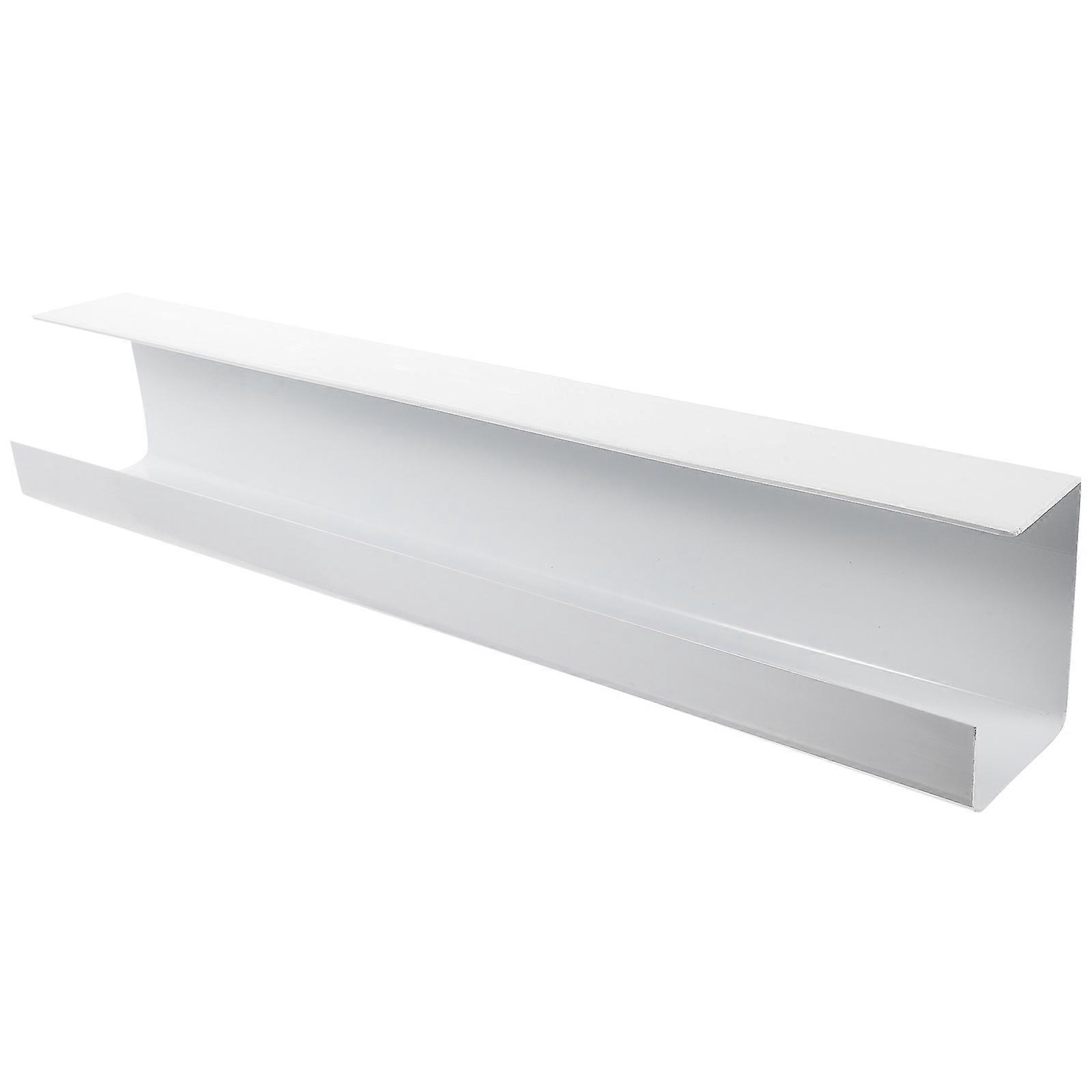 Desk Cord Organizer For Home Users Simple Design 40X10.50X8.50CM PVC Material 1Pcs