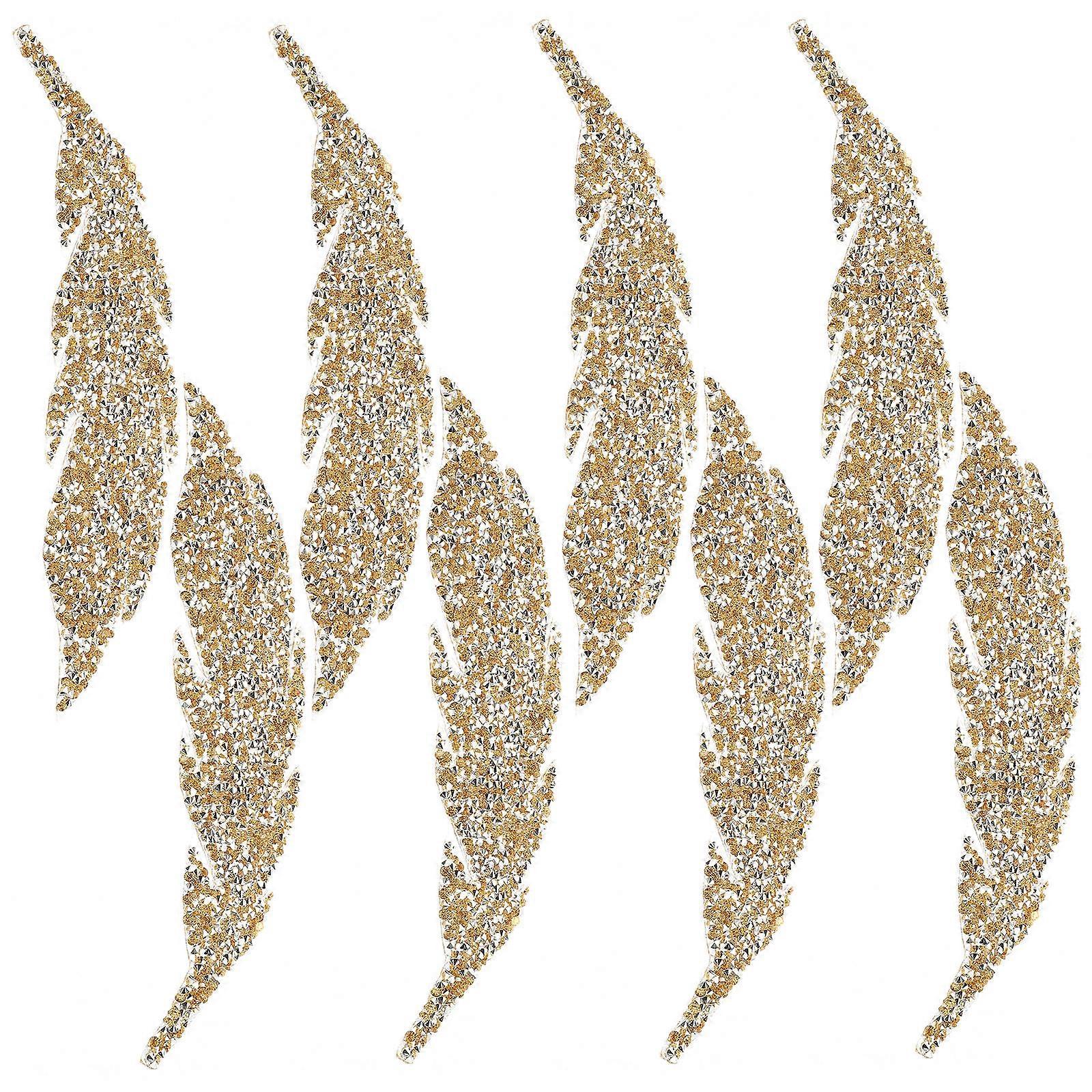 Wear-Resistant Hat Patches Designed For Handicraft Enthusiasts In 18.5X5cm Size 8 Pairs