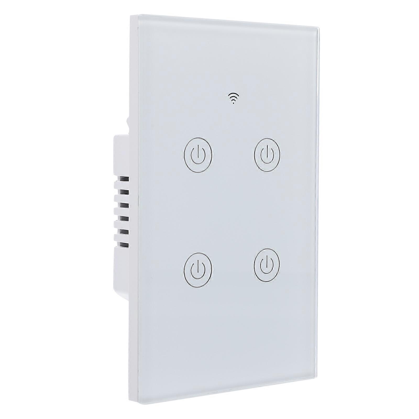 WiFi Control Large Cover Design Wall Light Control Touch Screen Home 1Set