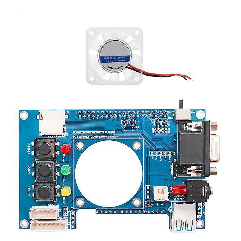 Til Mister FPGA IO Analog Board V6.1+Fan til Terasic DE10-Nano Mister FPGA IO Board