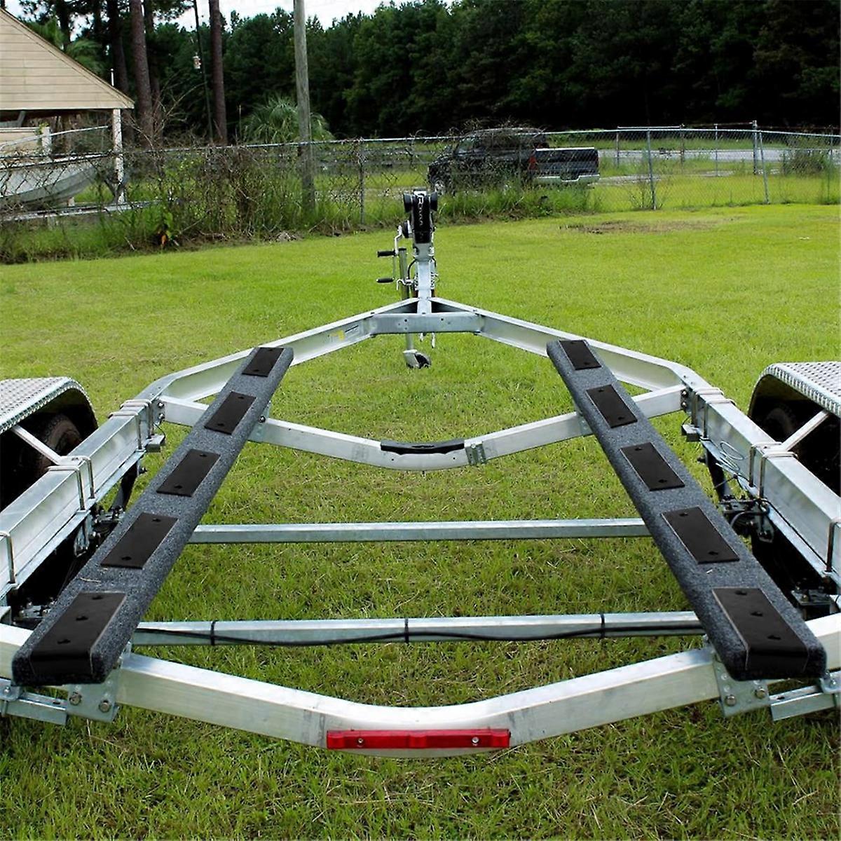 Boat Trailer Bunk Slide Pads and for Easier Launching & Loading, 3x10Inch Boat Trailer Bunk Slicks