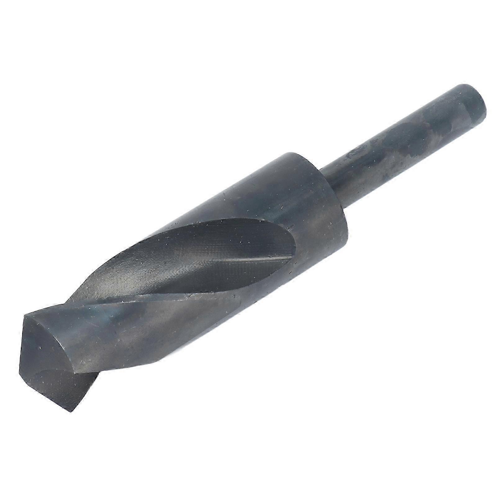 30mm Twist Drill Bit High Speed Steel 118 Degree Spiral Drilling Bit with 1/2in Straight Shank 25-26