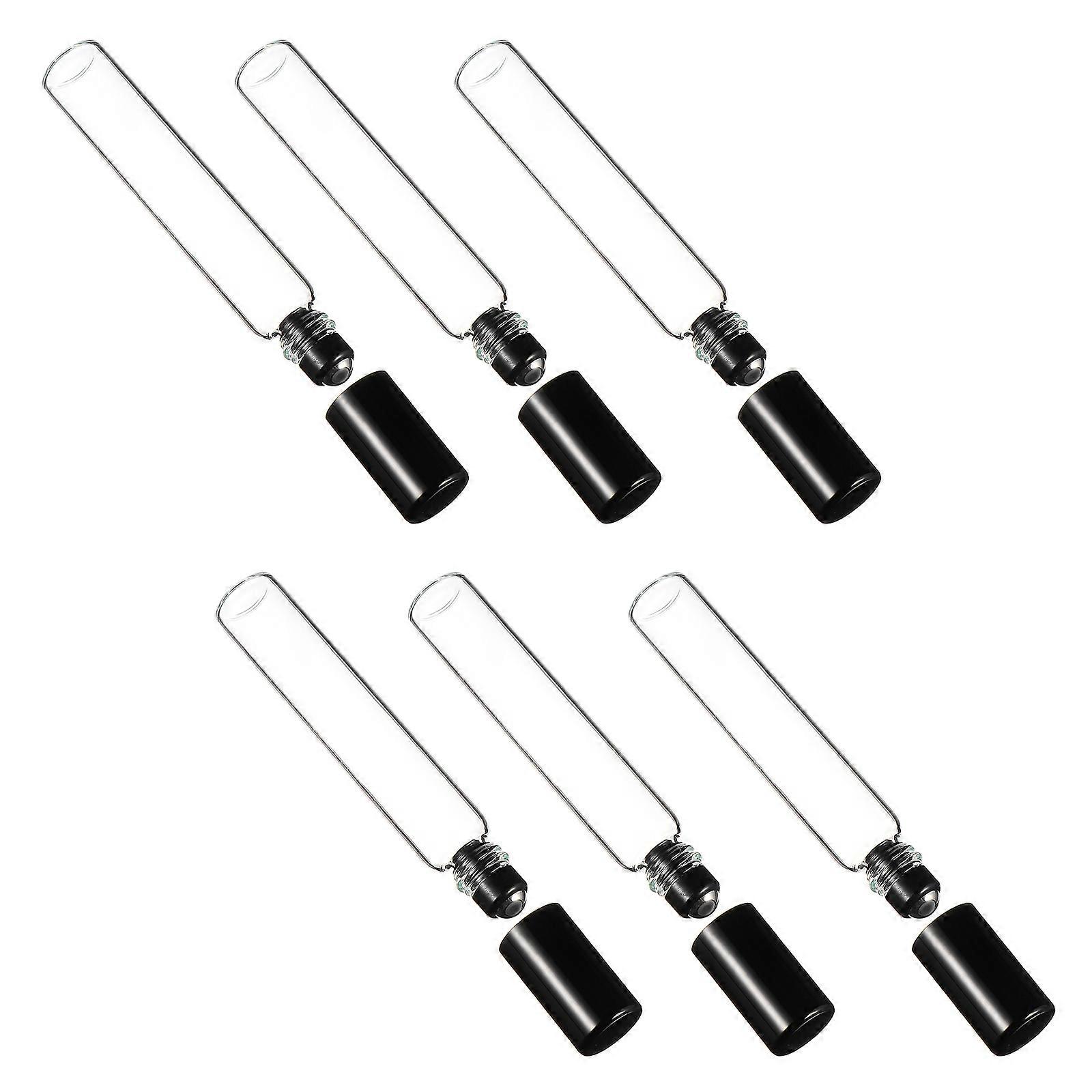 Refillable Roller Roll Bottles For Perfume And Essential Oils With Prevent Leaks Feature 6Pcs Perfect For Traveling And Convenience