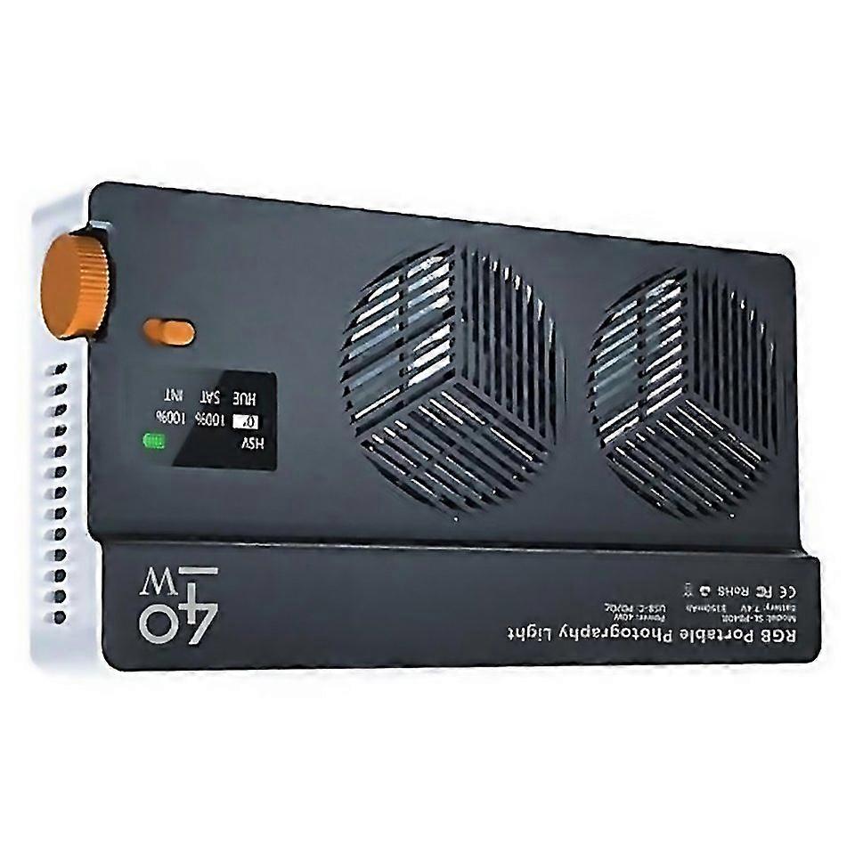 For Pb40r Video Live Streaming Portable Rgb Led Video Light Pocket Photography Fill Light