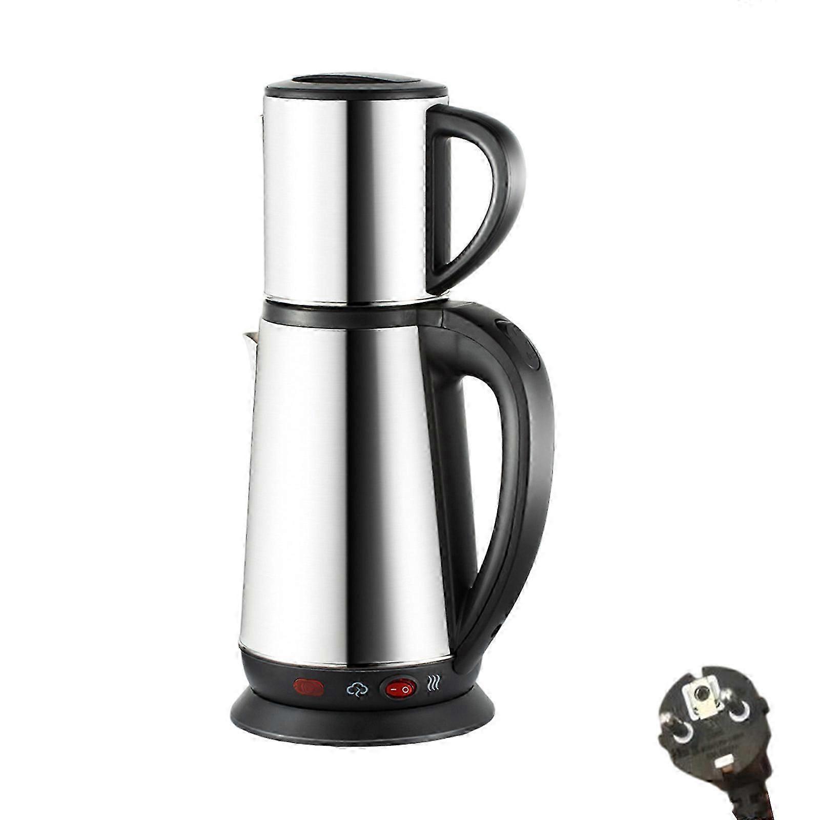 electric teas maker with filter and ergonomic handle