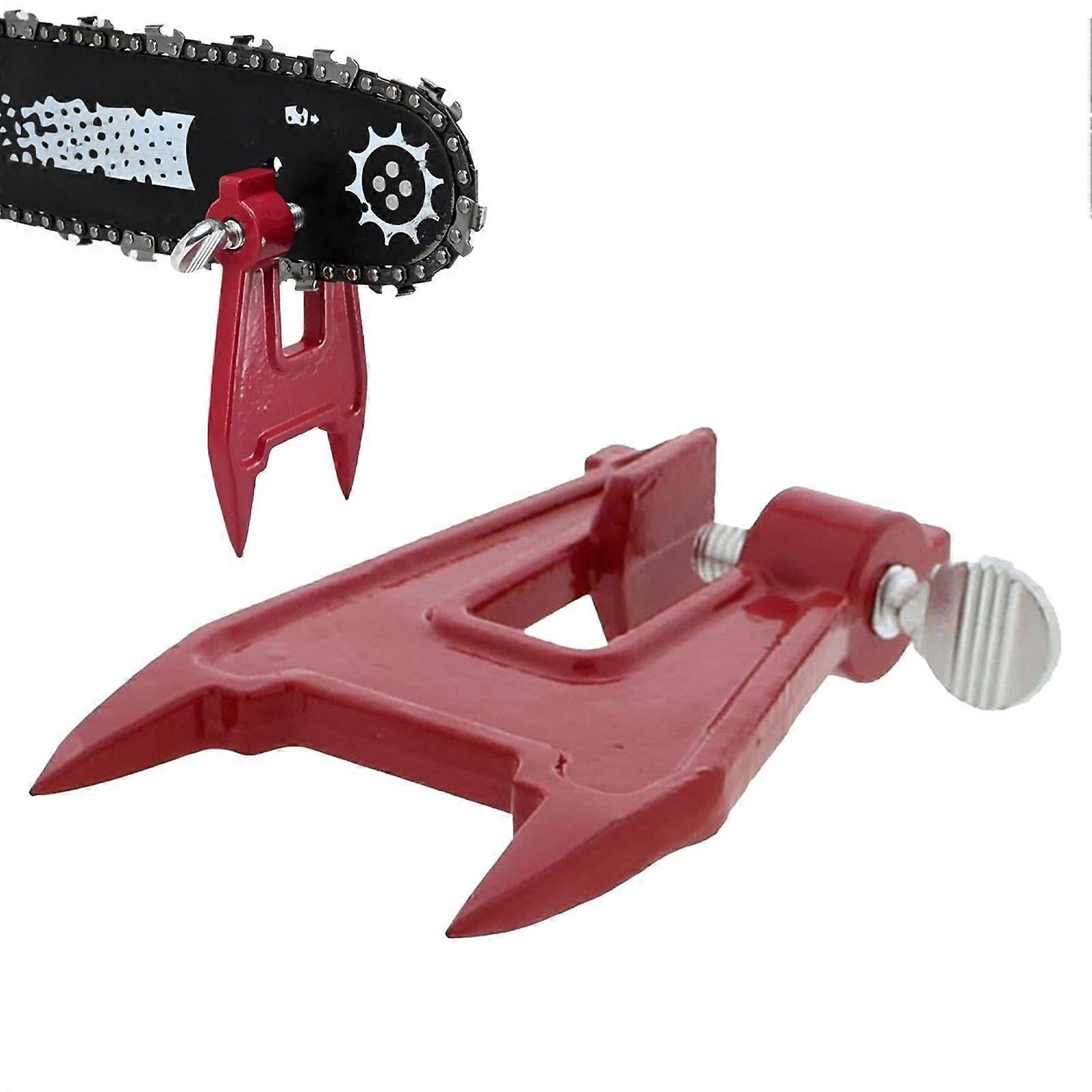 Adjustable Metal Vise Filing Sharpening Tool Heavy Duty Chainsaw Accessories Home Use