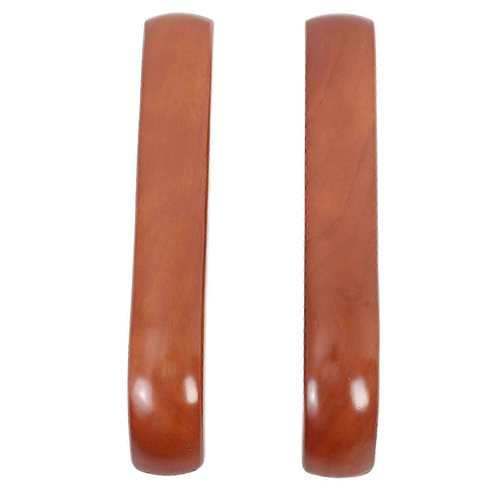 1 pár irodai szék kartámasz csere fa szék karpárnák irodai székhez