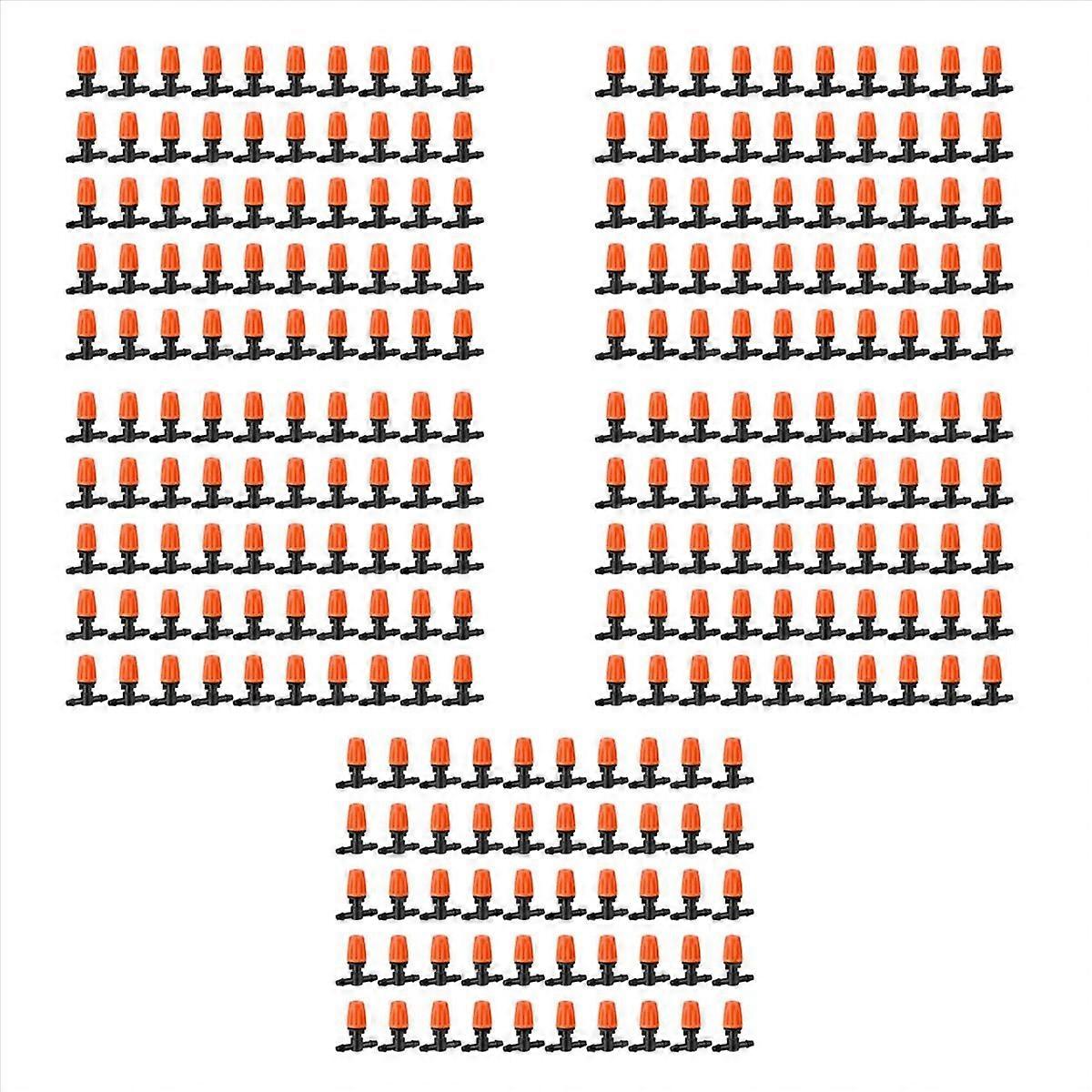 50 Pcs Three-Way Atomizing Nozzle, Adjustable Mist Nozzles