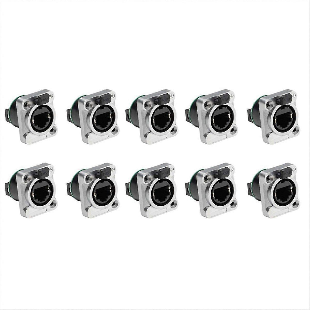 Ethernet Rj45 Chassis Socket NE8FDP Ethernet Pass Through Connector A