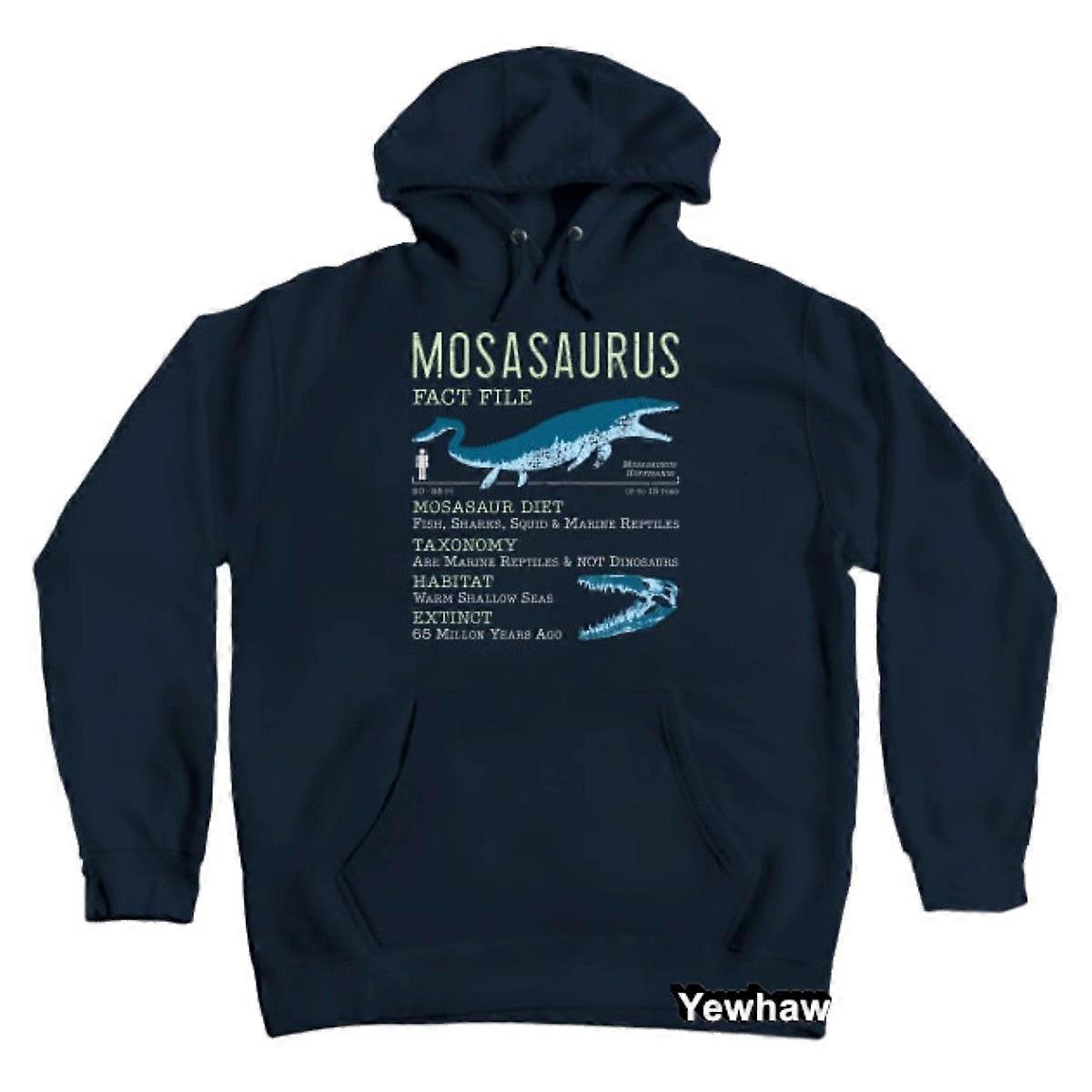 Mosasaurus Facts Sweat à capuche