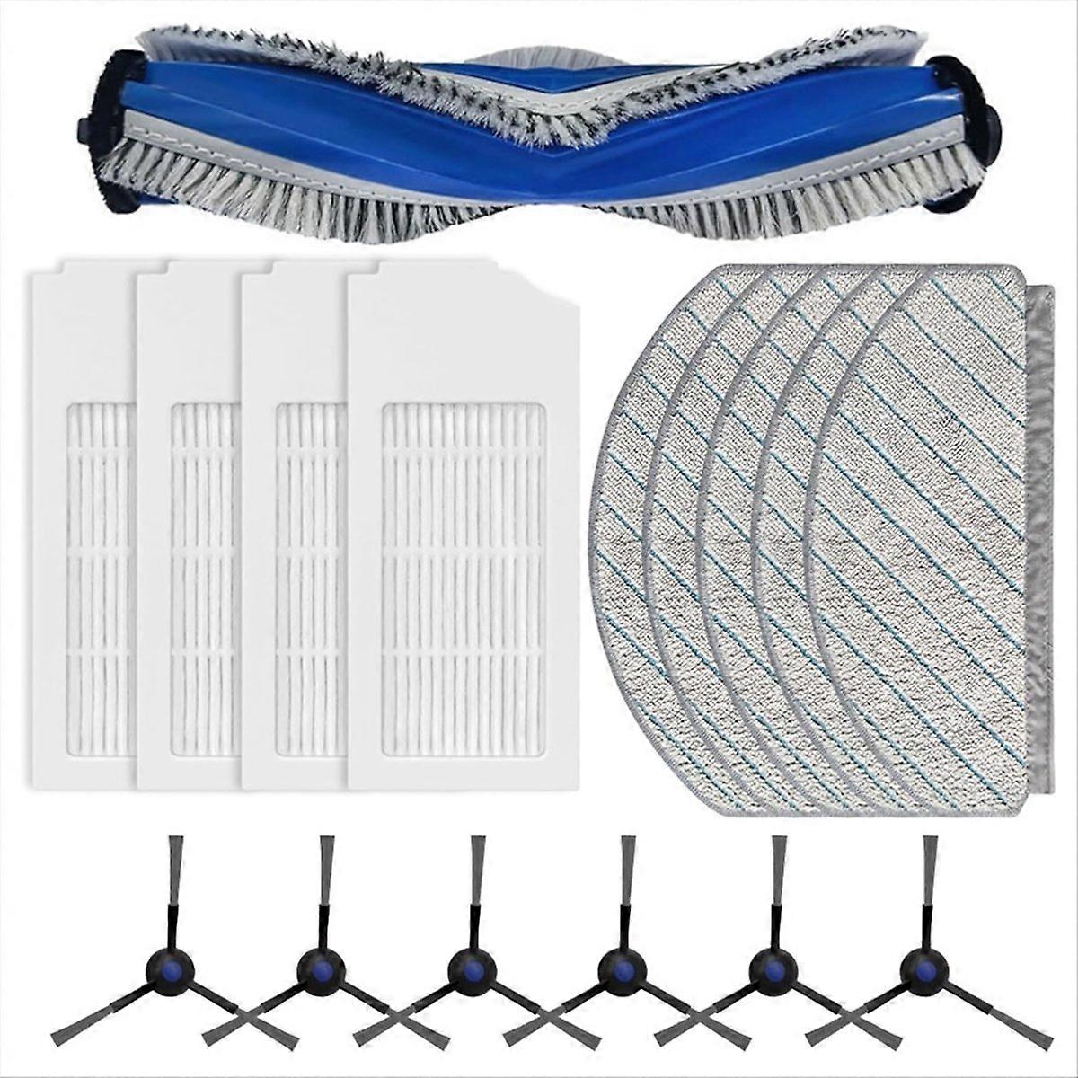 For ECOVACS DEEBOT N20/N20 PLUS Main Side Brush HEPA Filter Mop Cloth