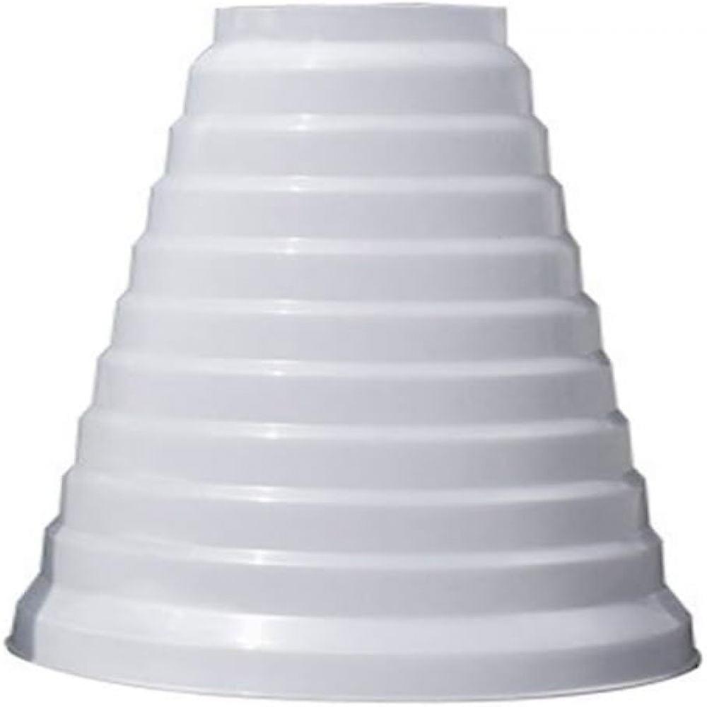 Daradara Thicker Universal Reducer for Ventilation Systems,Plastic Duct Adapter Increaser Connector (8-20cm),1 Pack