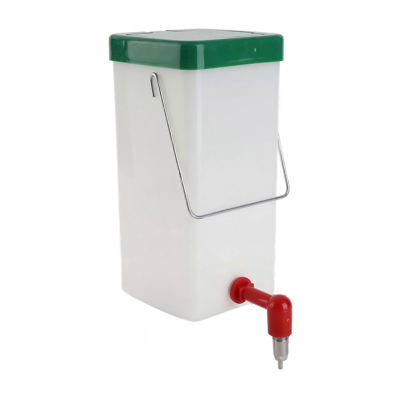 Chicken Nipple Waterer Hanging Leak Proof Large Capacity Poultry Nipple Drinker for Farm 1L 