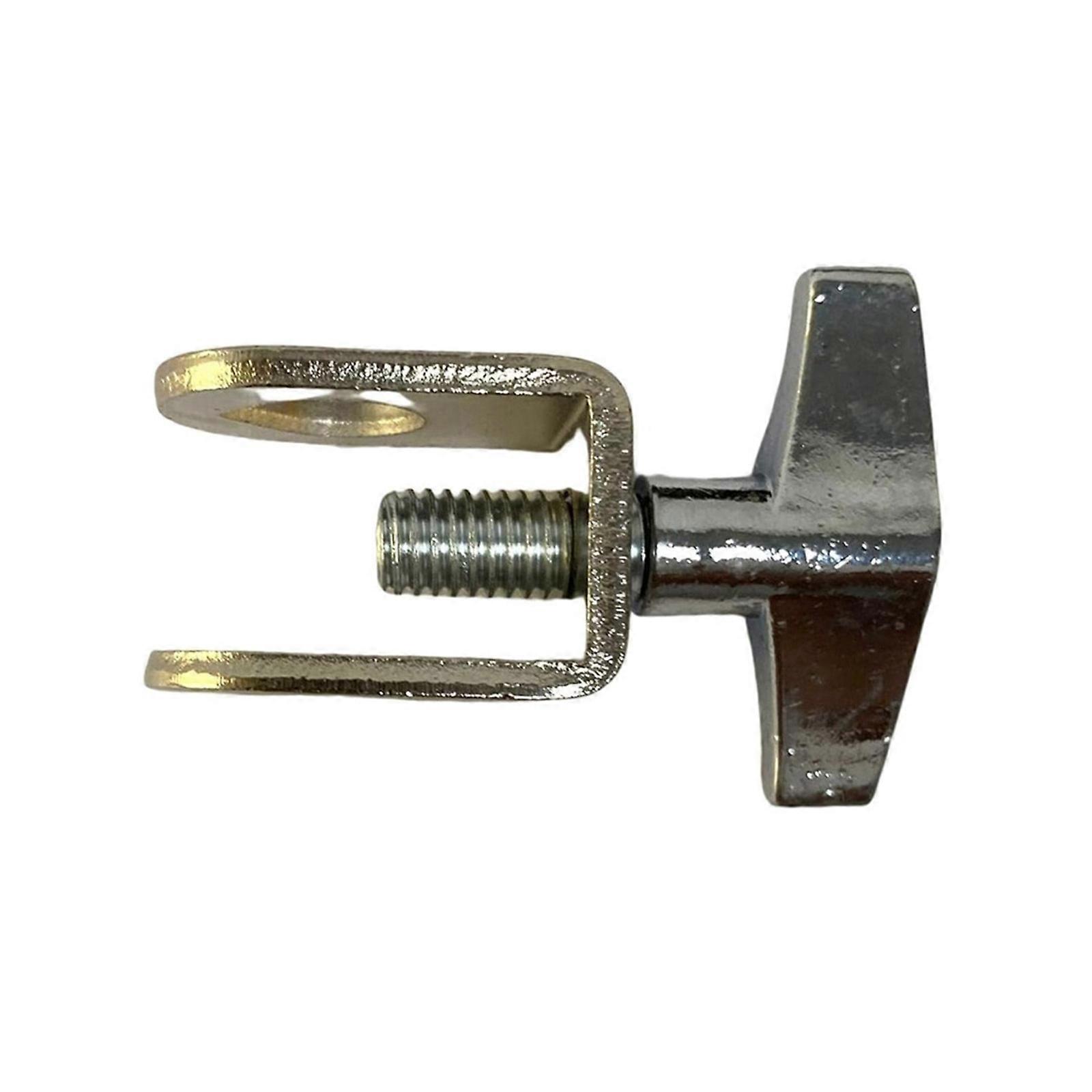 Multipurpose Bass Drum Bell Clamp Nonslip Design Professional Drum Equipment Metal Texture for Live Performances Multicolor