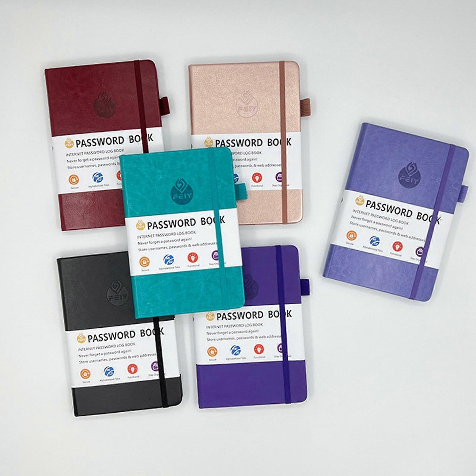 100Fens Password Book,English Address Book,Telephone Book,-border Dedicated Notebook