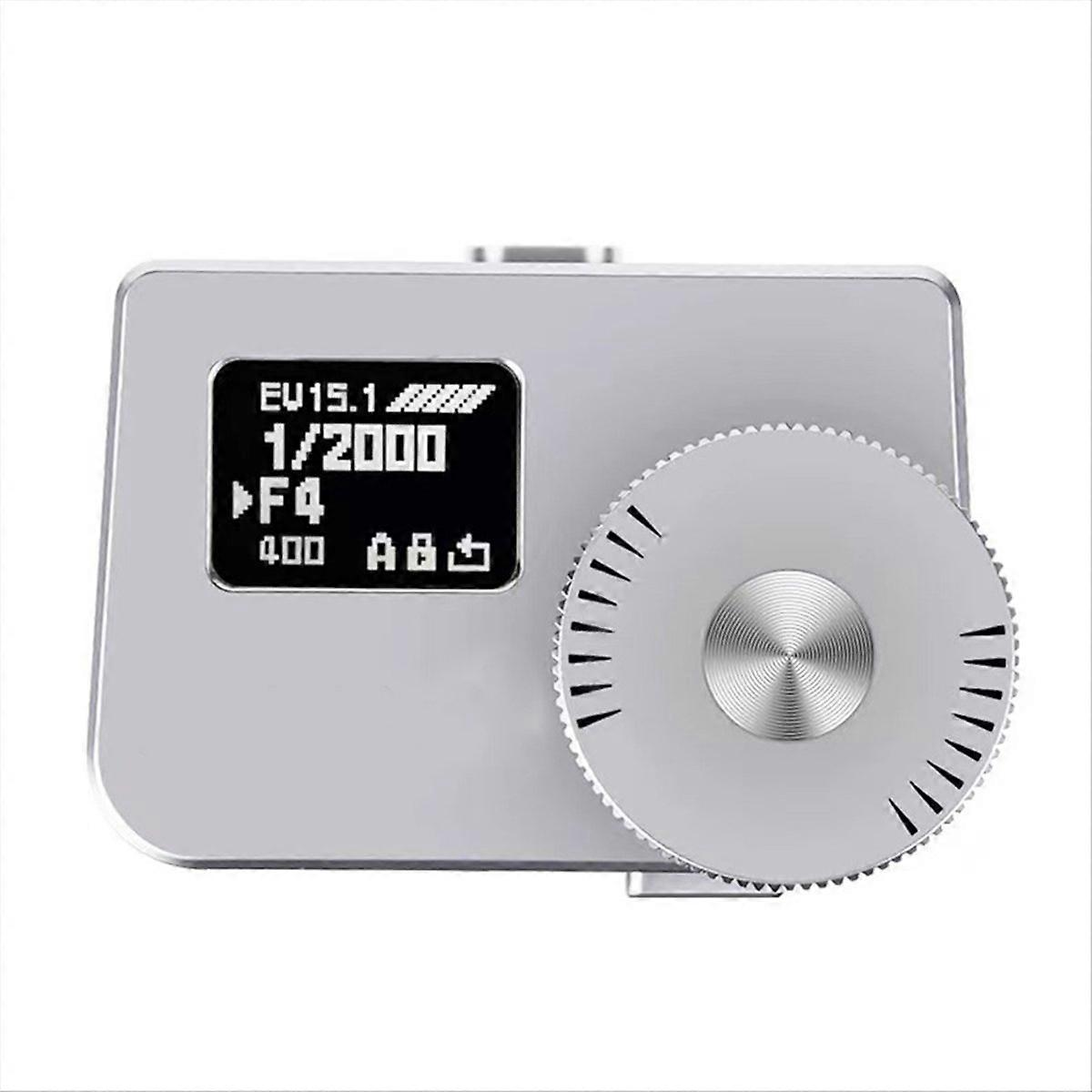 AH-M1 Camera Light Meter with OLED Display Real-Time Metering for Photography Photographic Light Mea