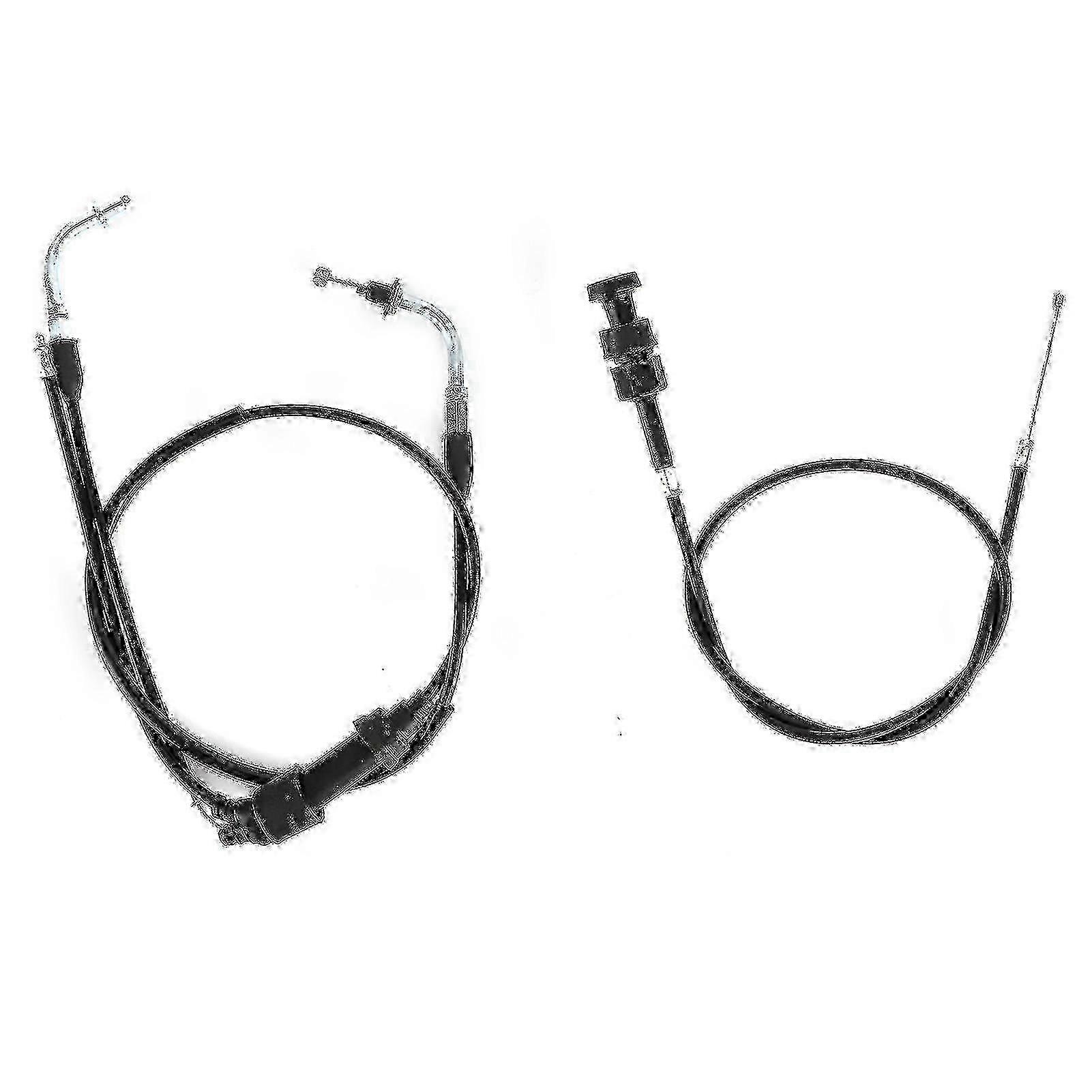 Premium Yamaha PW50/50 Throttle Cable Kit with Essential Accessories