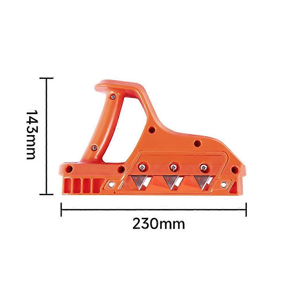 ABS Plasterboard Chamfering Planer Wood Edges Trimming Tool Tilt Angle Ceiling Decorative Planer wit
