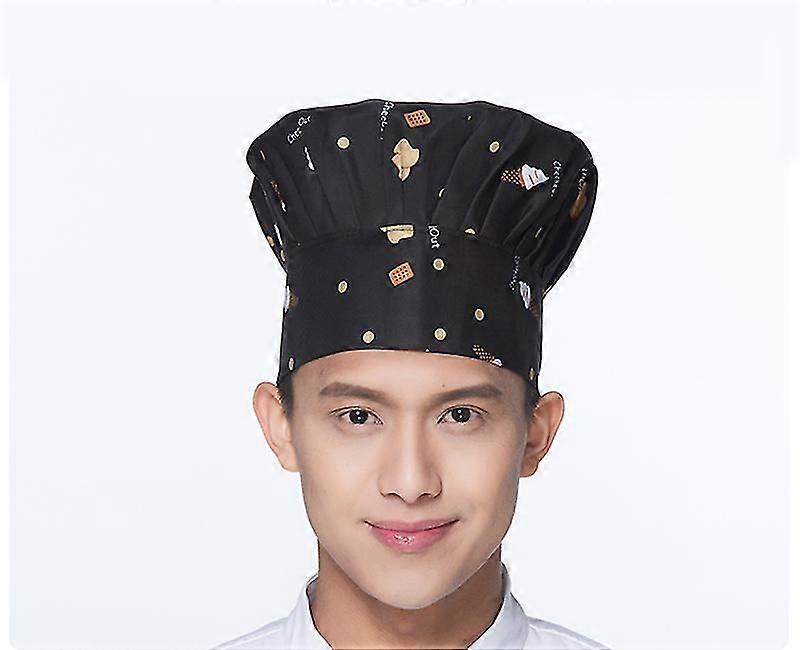 Chef Hut Erwachsene Einstellbare elastische Bäcker Küche Kochen Koch Cap (Eiscreme)