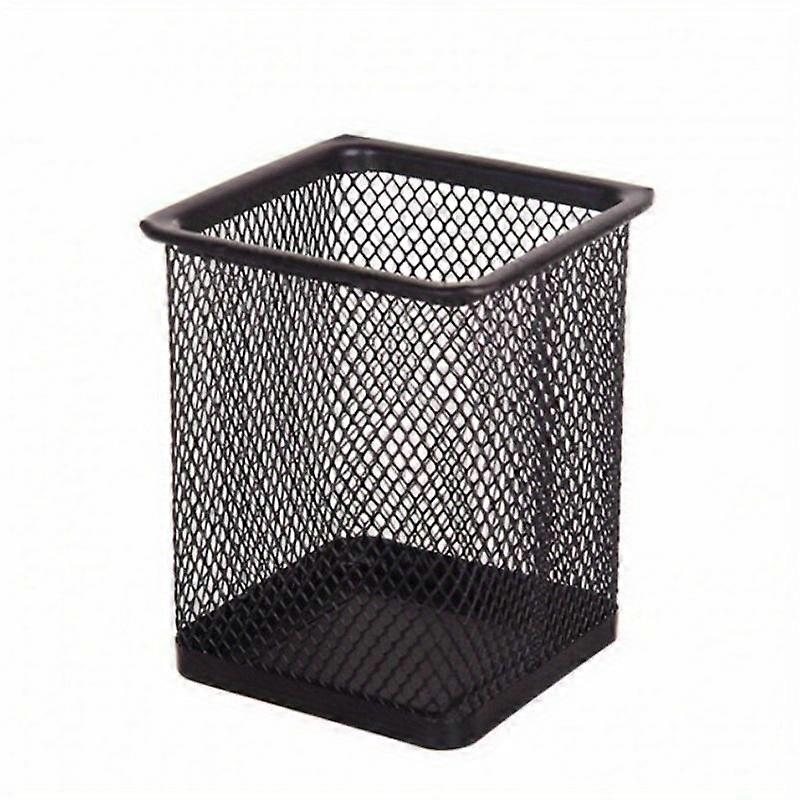 1pc מחזיק עטים ממתכת אופנתי ועמיד לאחסון שולחן במשרד ארגון אחסון שולחן