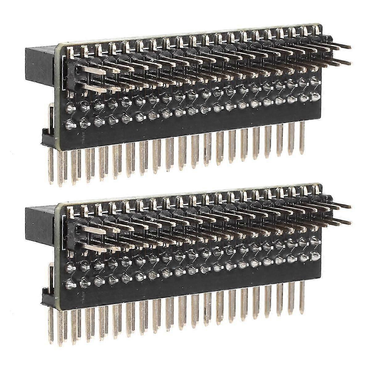 Mini Connectors For 40-pin Gpio 1 To 2 Expansion Board 2 X 20-pin Strip Dual Male Header Double Row