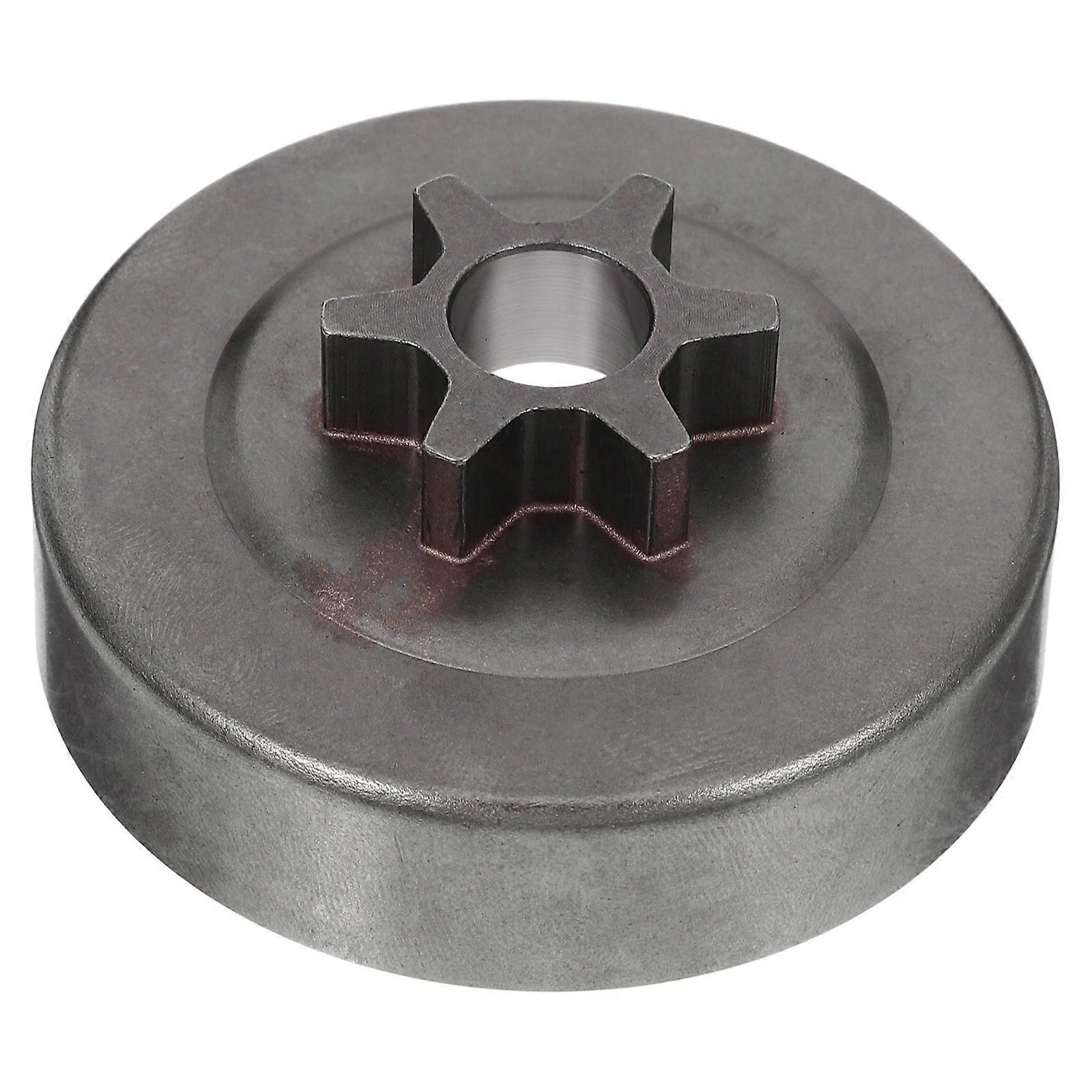 Sprocket Clutch Assembly For Chain Saw Clutch Drive Replacement 2.7X2.7X1.1In Silver Stable Power Output 1Pack