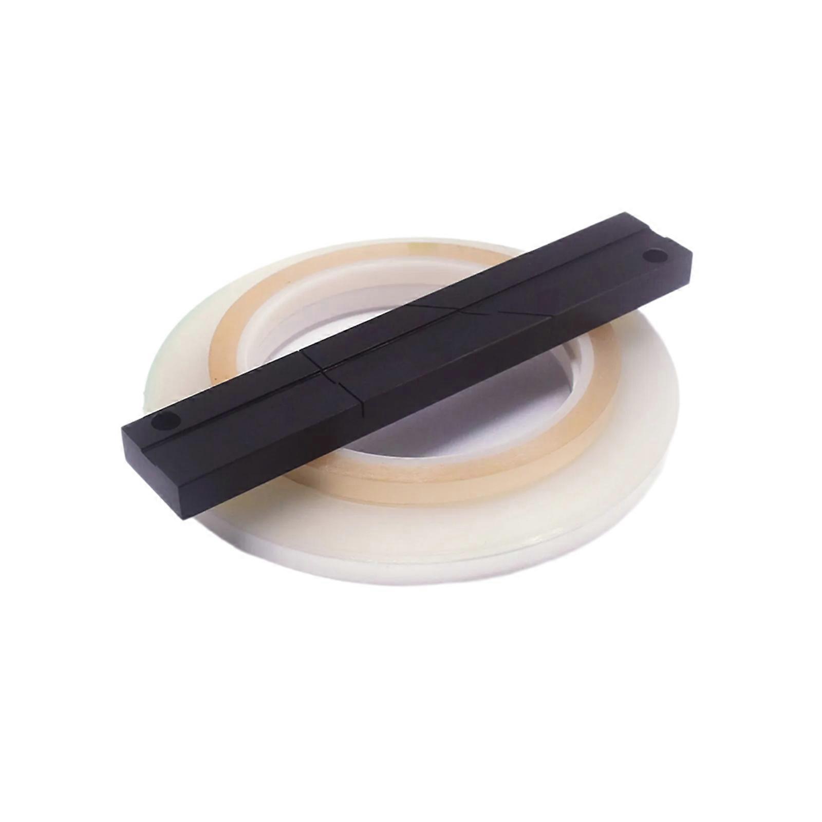 Aluminum Tape Splicing Block 1/4 10Inch Tape Splicing Set for Revoxsonido 1/4 10inch Open Reel to Reel Tapes Multicolor